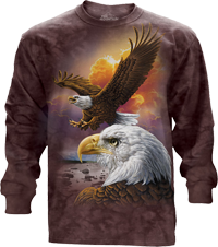 Eagle And Clouds Available now at NoveltyEveryWear!